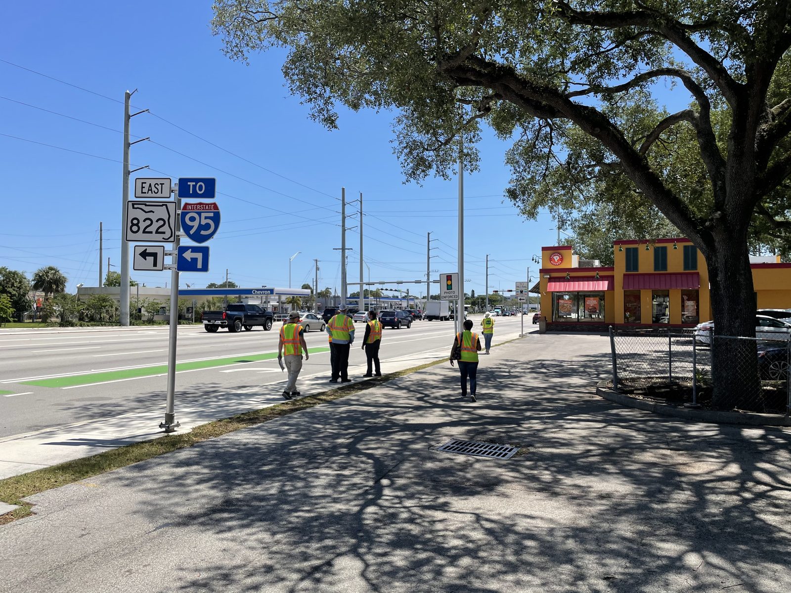 Seminole traffic operations field review along SR-7