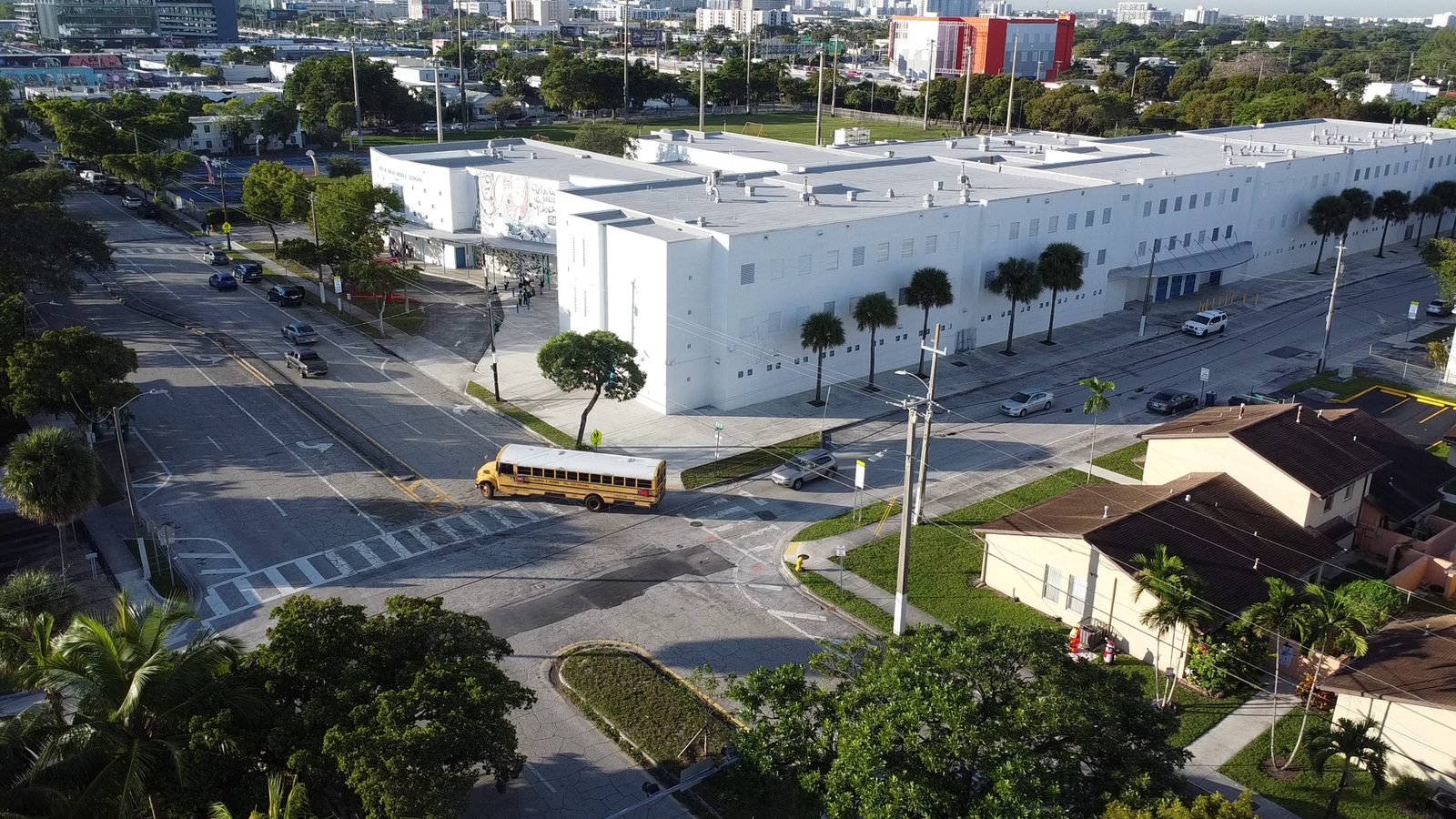 Miami urban intersection for traffic impact analysis reviews